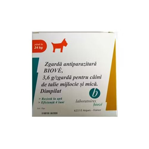 Biove Zgarda antiparazitara caini talie medie/ mica