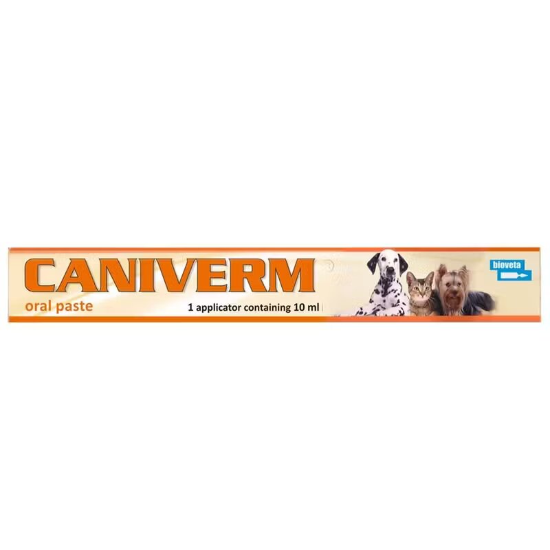 Bioveta Caniverm pasta orala seringa 10 ml