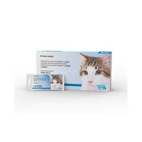 Bioveta Solutie antiparazitara Fiprin Spot Cat 25 x 05 ml