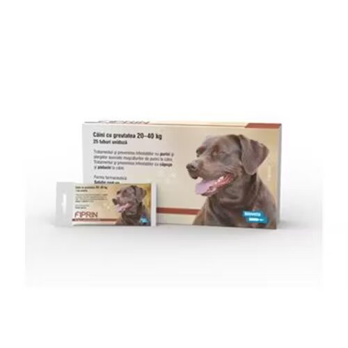 Bioveta Solutie antiparazitara Fiprin Spot Dog L 25 x 268 ml