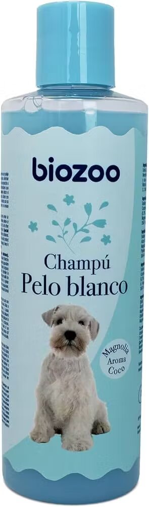 Biozoo Sampon Caini cu Blana Alba 250 ml