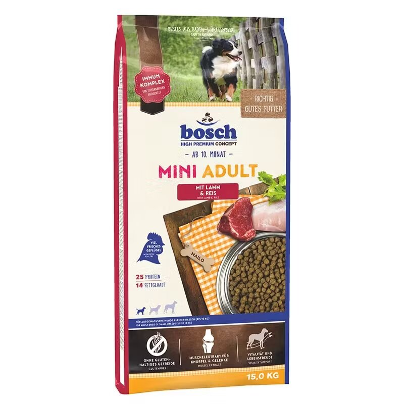 Bosch Adult Mini Lamb & Rice 15 kg