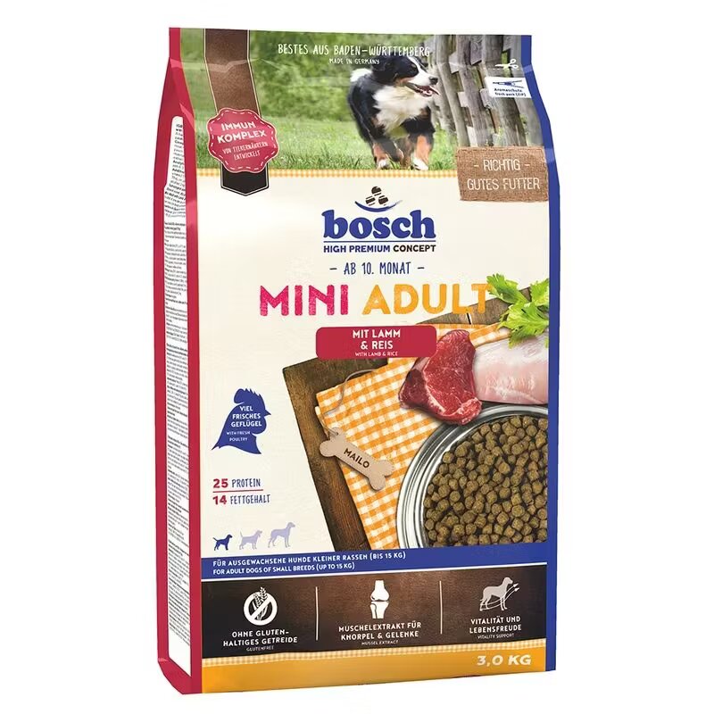 Bosch Adult Mini Lamb & Rice 3 kg
