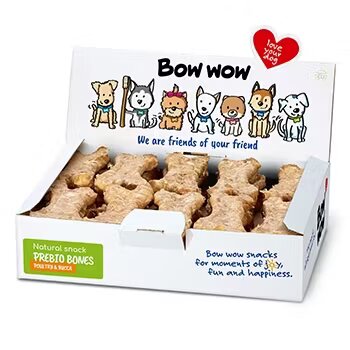 Bow Wow Recompense pentru Caini Os Natural Pui Ficat Yucca 30 buc