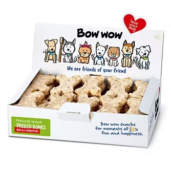 Bow Wow Recompense pentru Caini Os Natural Vita si L-carnitine 30 buc