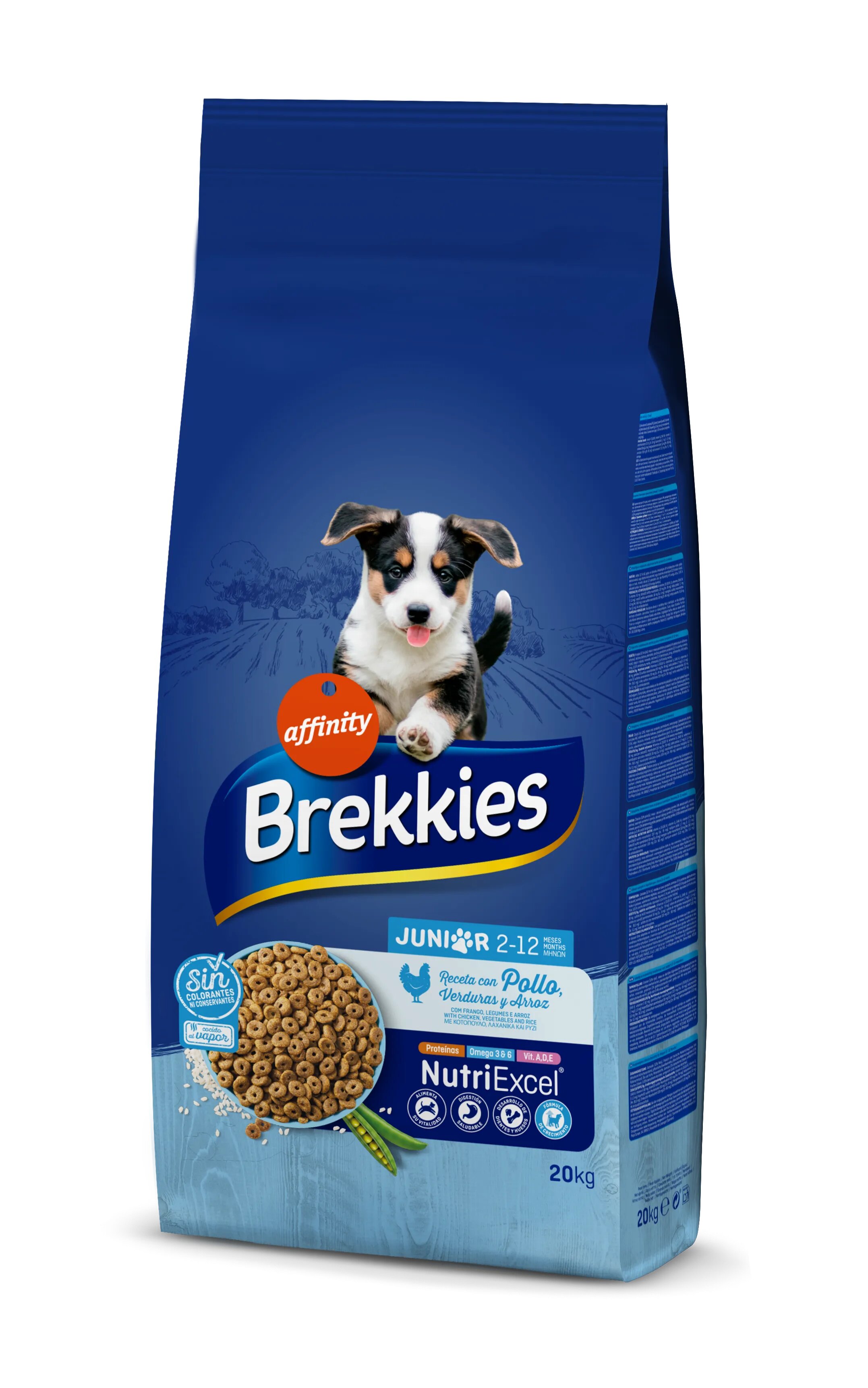 Brekkies Hrana uscata caini Dog Excel Junior Original 20 kg