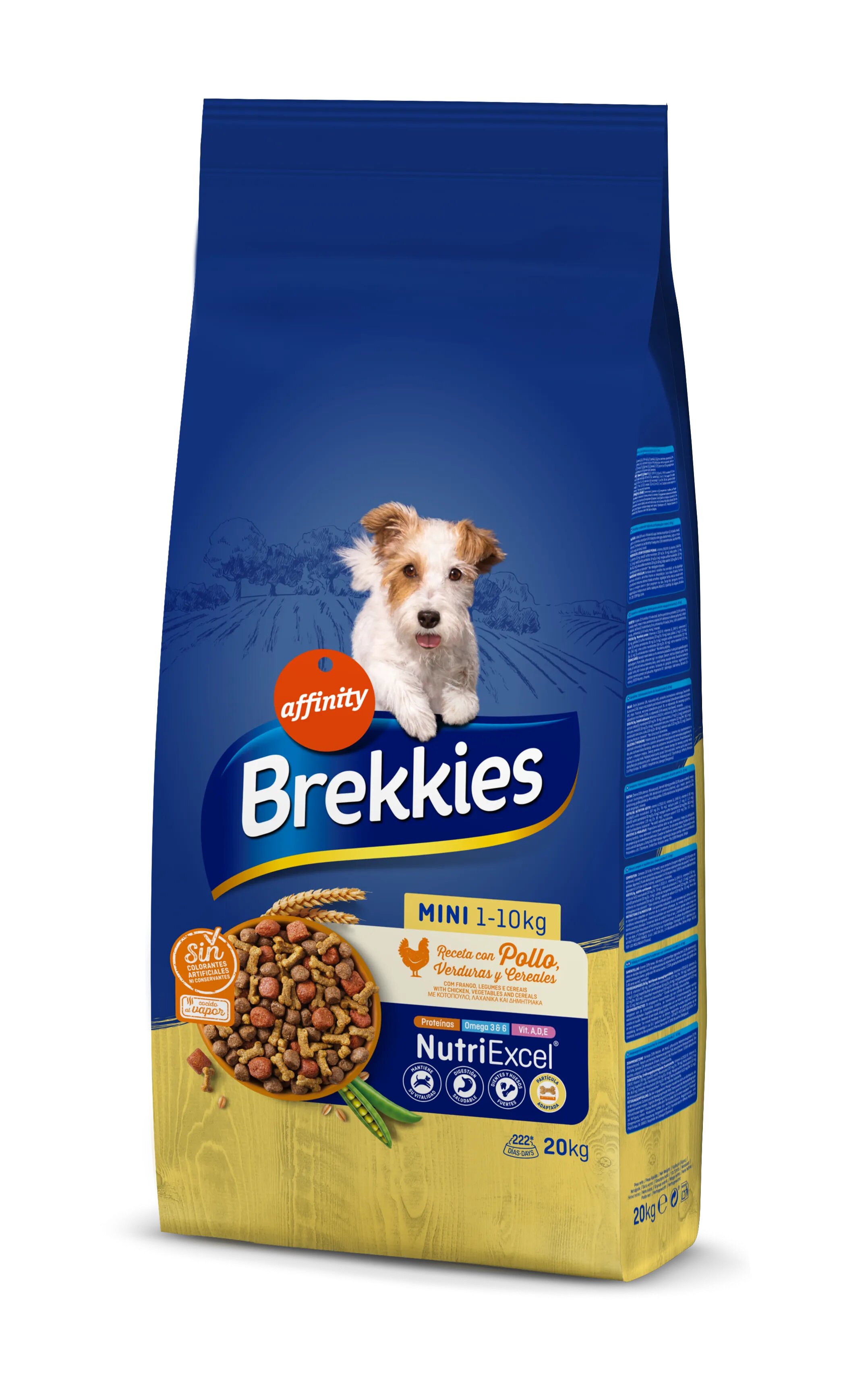 Brekkies Hrana uscata caini Dog Excel Mix Mini Original 20 kg