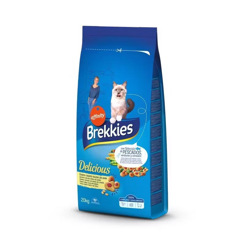 Brekkies Hrana uscata pisici Excel Cat Delice Peste 20 kg