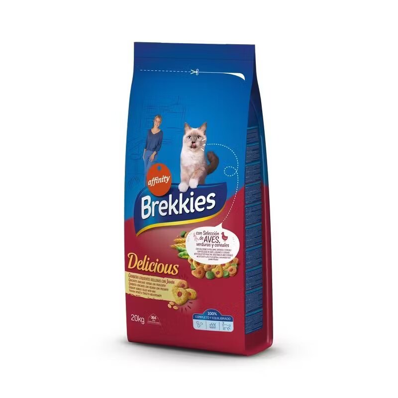 Brekkies Hrana uscata pisici Excel Cat Delice Pui si Curcan 20 kg