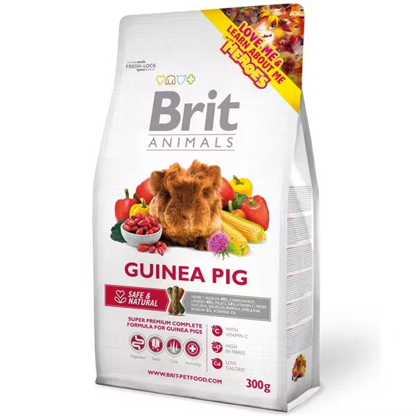 Brit Animals Porcusor de Guinea 300 g