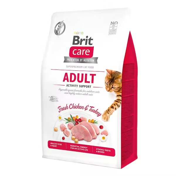 Brit Care Cat GF Adult Activity Support 400 g