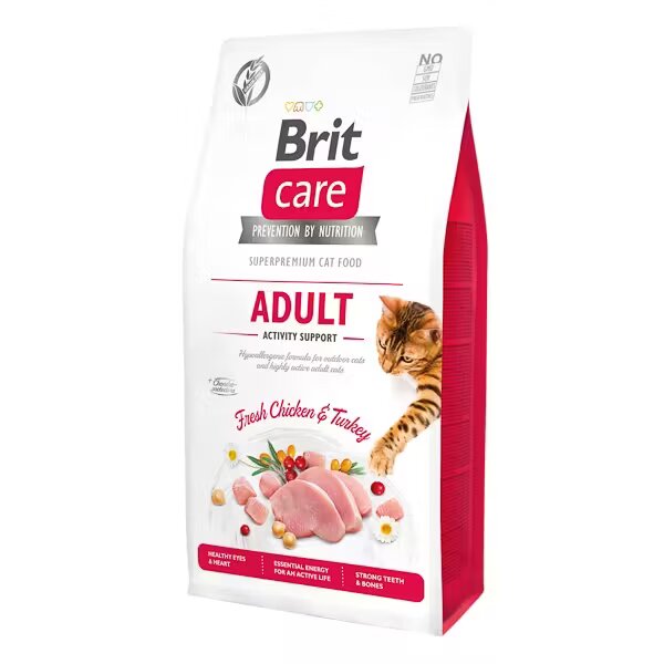 Brit Care Cat GF Adult Activity Support 7 kg