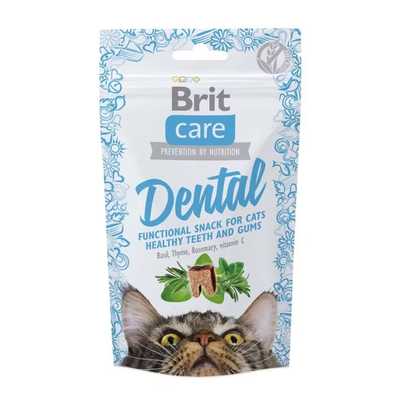 Brit Care Cat Snack Dental 50 g