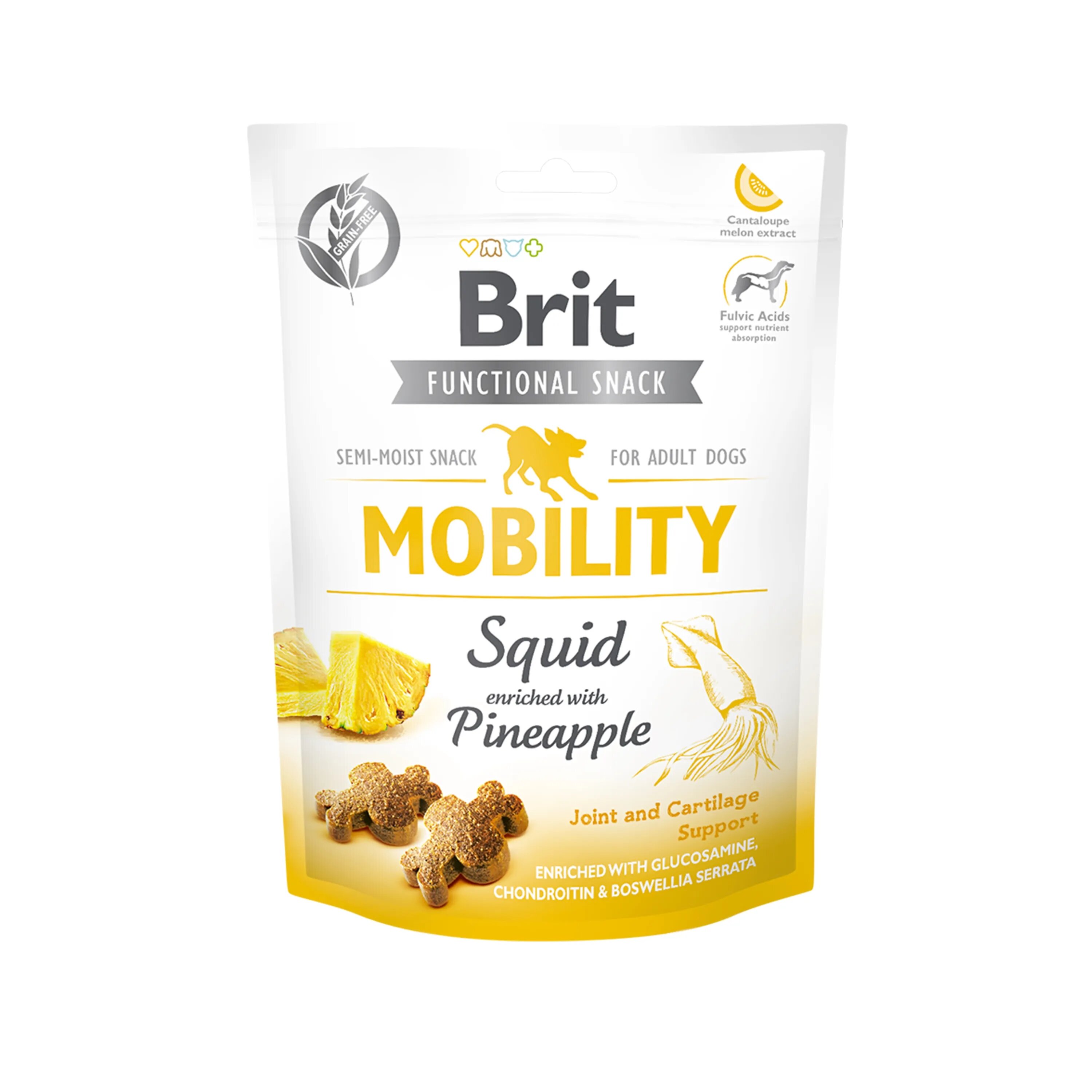 Brit Care Dog Snack Mobility Squid 150 g