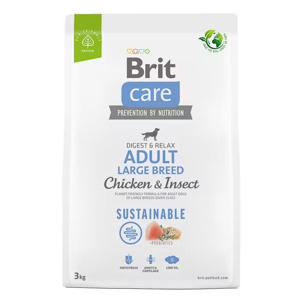 Brit Care Dog Sustainable Adult Large Breed 3 kg