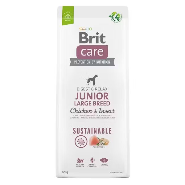 Brit Care Dog Sustainable Junior Large Breed 12 kg