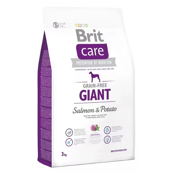 Brit Care Grain-free Giant Salmon and Potato 3 kg