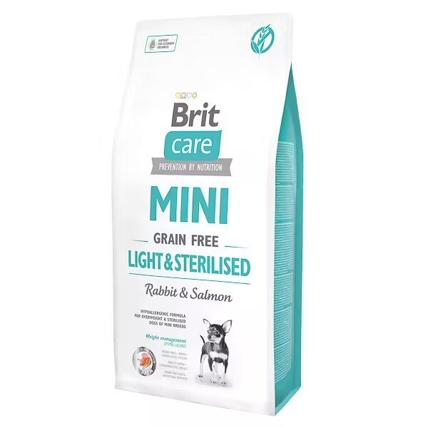 Brit Care Mini Grain Free Light and Sterilised 7 kg