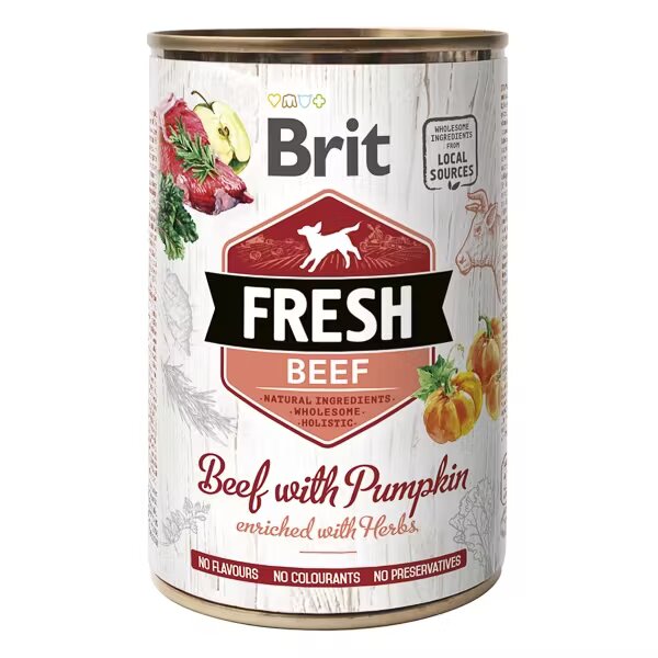 Brit Fresh Beef with Pumpkin 400 g