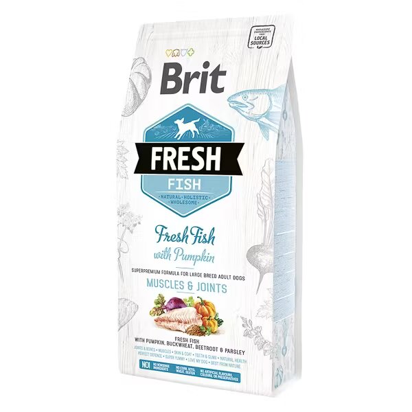 Brit Fresh Fish and Pumpkin Adult Large 2.5 kg