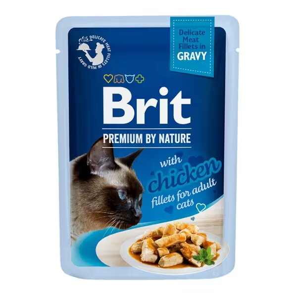 Brit Premium Brit Cat Delicate Chicken in Gravy 85 g