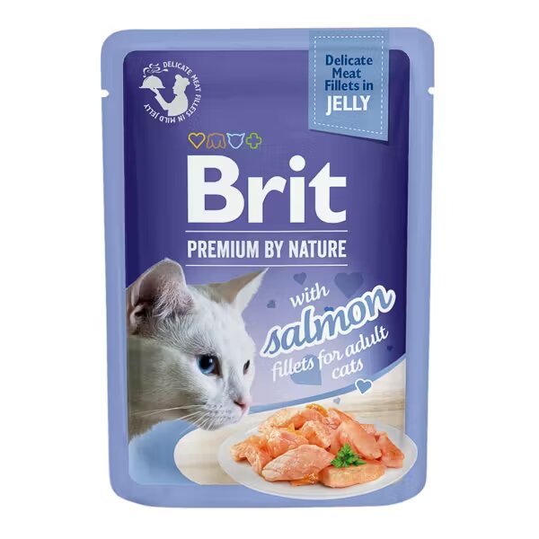 Brit Premium Brit Cat Delicate Salmon in Jelly 85 g