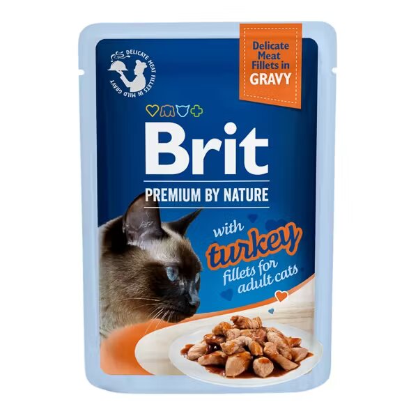 Brit Premium Brit Cat Delicate Turkey in Gravy 85 g