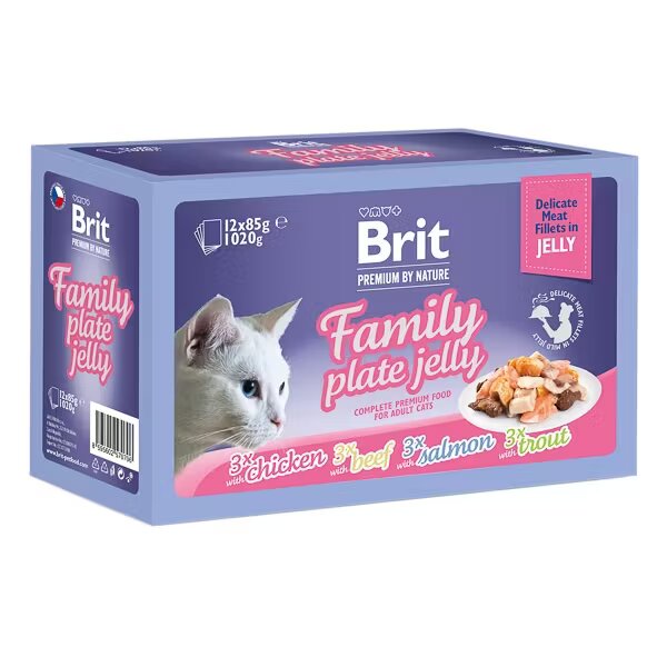 Brit Premium Brit Cat MPK Delicate Family plate in Jelly 12 x 85 g