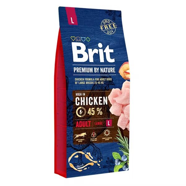 Brit Premium by Nature Adult Large 15 kg