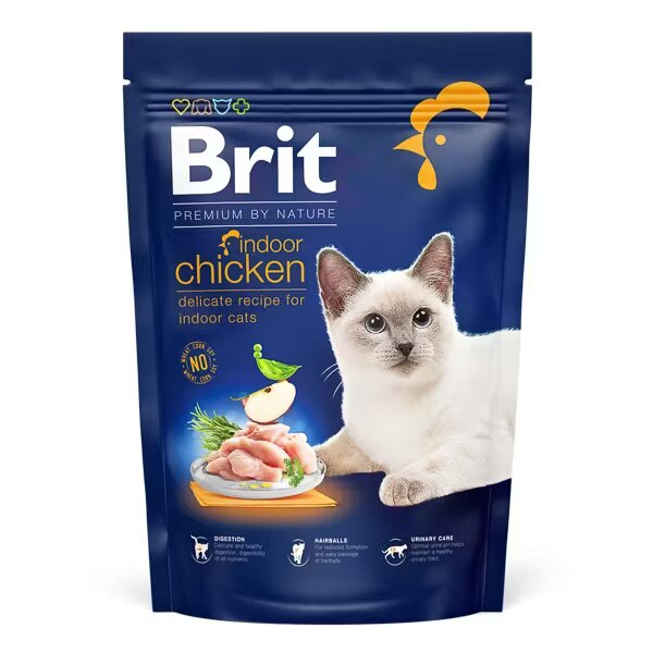 Brit Premium by Nature Cat Indoor Chicken 800 g