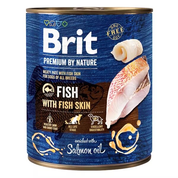 Brit Premium by Nature Fish with Fish Skin 800 g