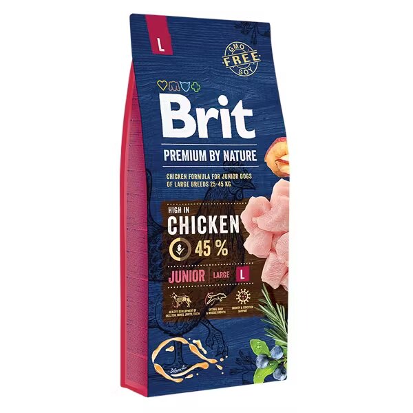 Brit Premium by Nature Junior Large 15 kg