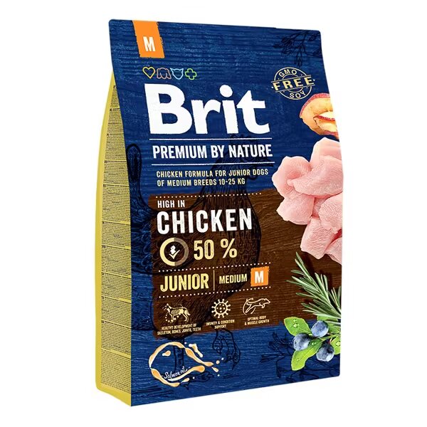 Brit Premium by Nature Junior Medium 3 kg