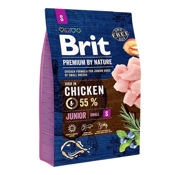 Brit Premium by Nature Junior Small 3 kg