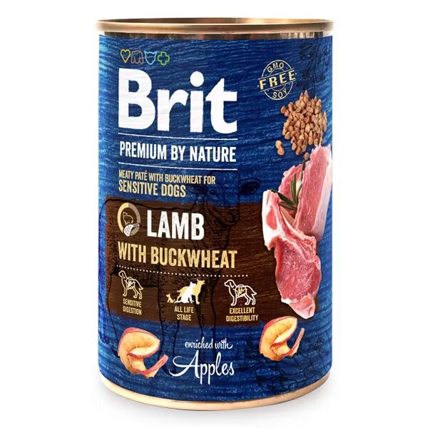 Brit Premium by Nature Lamb with Buckwheat 400 g
