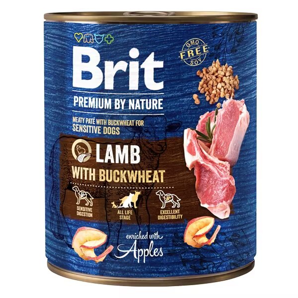 Brit Premium by Nature Lamb with Buckwheat 800 g