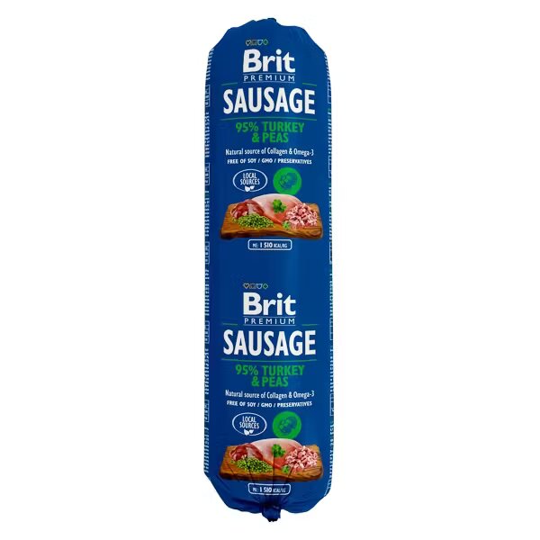 Brit Premium Salam Brit Curcan si Mazare 800 g
