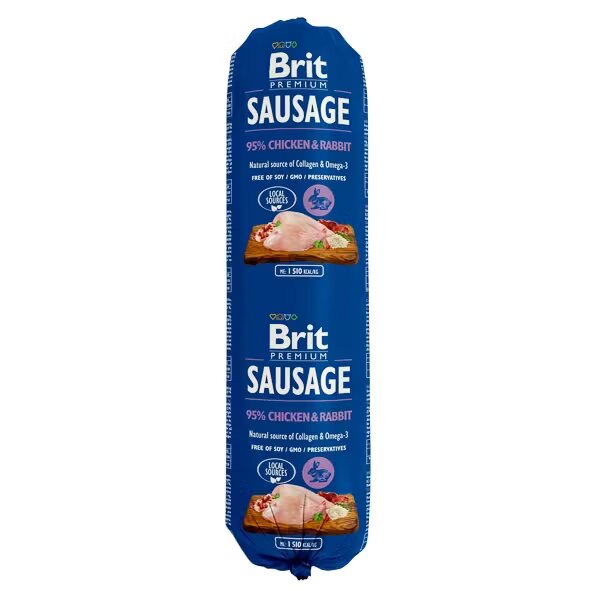 Brit Premium Salam Brit Pui si Iepure 800 g