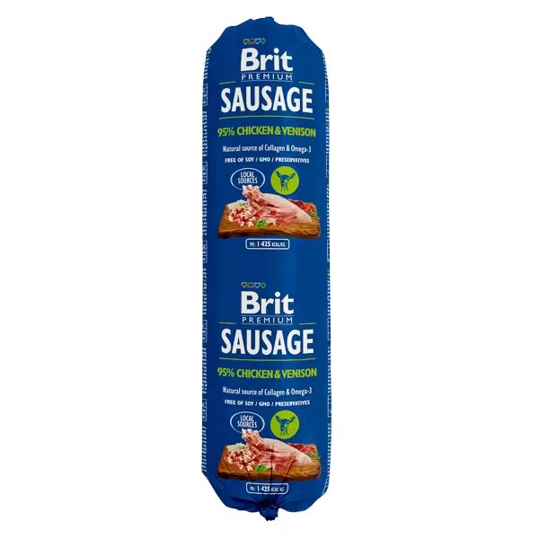 Brit Premium Salam Brit Pui si Vanat 800 g
