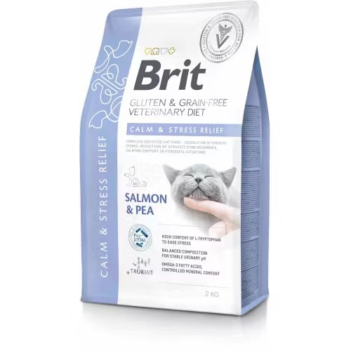 Brit Veterinary Diets Brit Grain Free Veterinary Diets Cat Calm & Stress Relief 2 kg