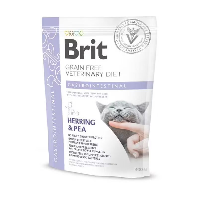 Brit Veterinary Diets Brit Grain Free Veterinary Diets Cat Gastrointestinal 400 g