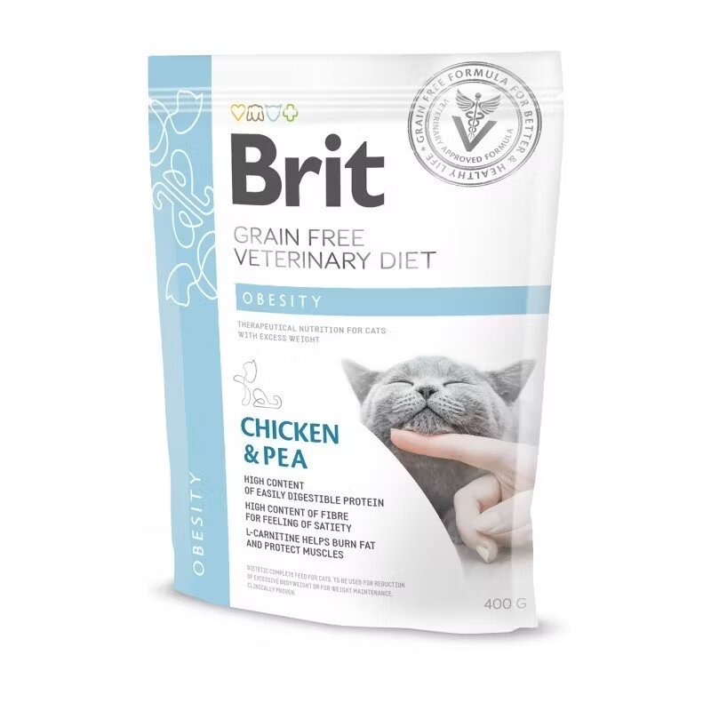 Brit Veterinary Diets Brit Grain Free Veterinary Diets Cat Obesity 400 g