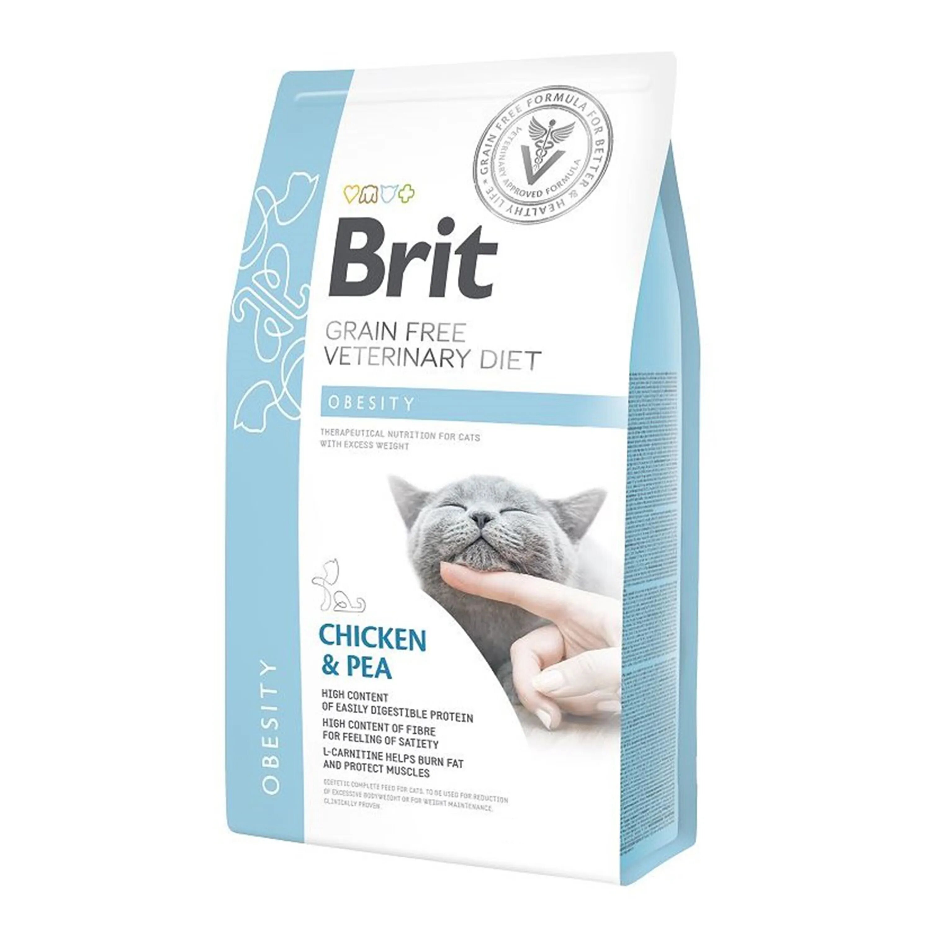 Brit Veterinary Diets Brit Grain Free Veterinary Diets Cat Obesity 5 kg