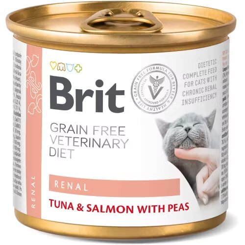 Brit Veterinary Diets Brit Grain Free Veterinary Diets Cat Renal 200 g