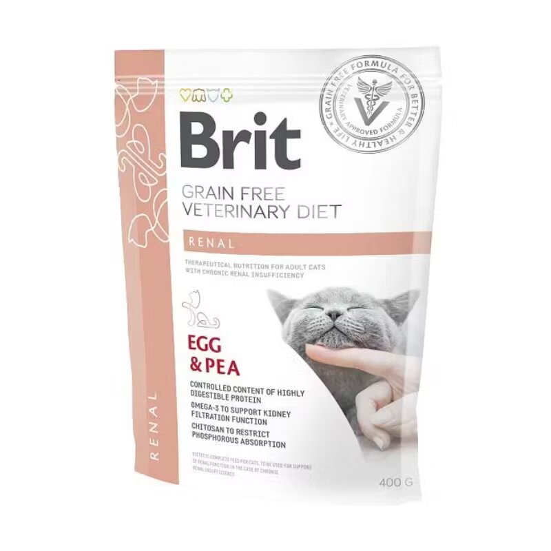 Brit Veterinary Diets Brit Grain Free Veterinary Diets Cat Renal 400 g