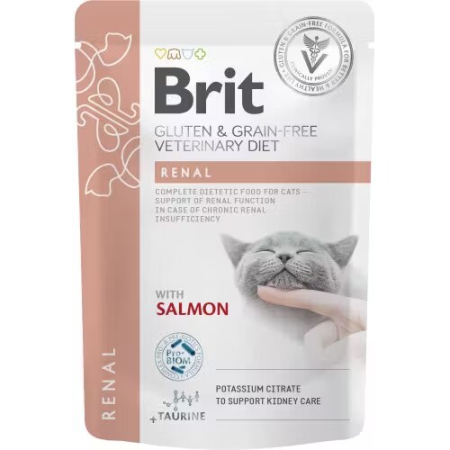 Brit Veterinary Diets Brit Grain Free Veterinary Diets Cat Renal 85 g