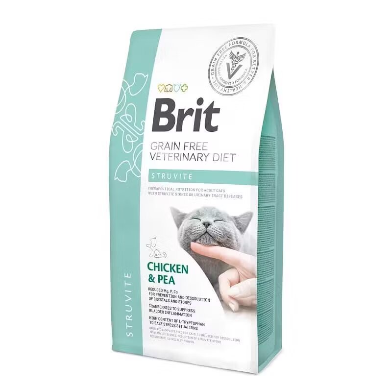 Brit Veterinary Diets Brit Grain Free Veterinary Diets Cat Struvite 5 kg