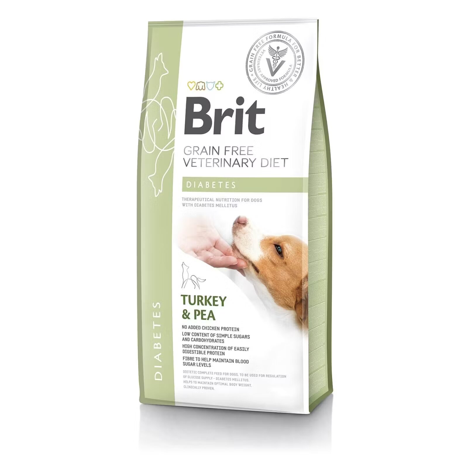 Brit Veterinary Diets Brit Grain Free Veterinary Diets Dog Diabetes 12 kg