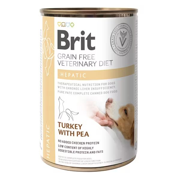 Brit Veterinary Diets Brit Grain Free Veterinary Diets Dog Hepatic 400 g