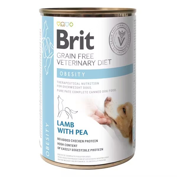 Brit Veterinary Diets Brit Grain Free Veterinary Diets Dog Obesity 400 g